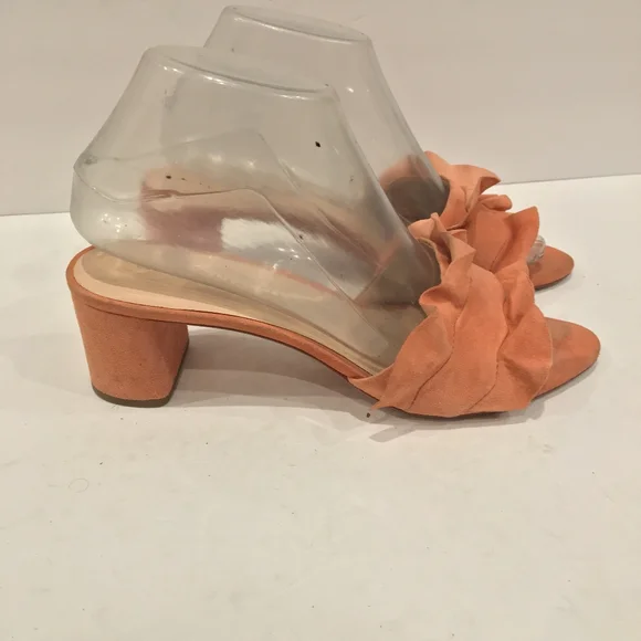 LOEFFLER RANDALL SUEDE HEELS - Picture 4 of 9